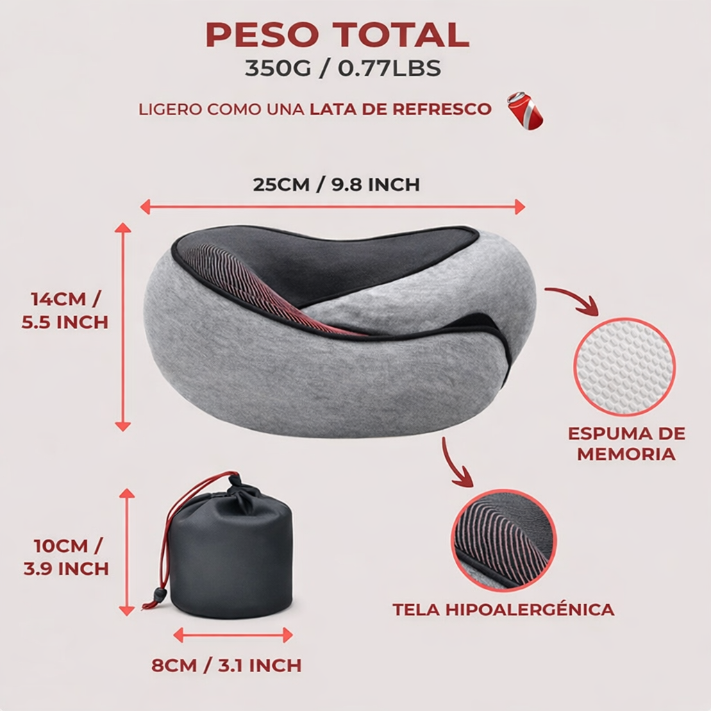 Almohada BM | La almohada que evita el cabeceo